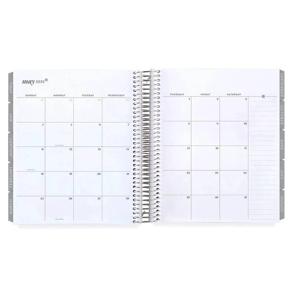 Pink Floral Academic Planner Erin Condren 12-Month Dated